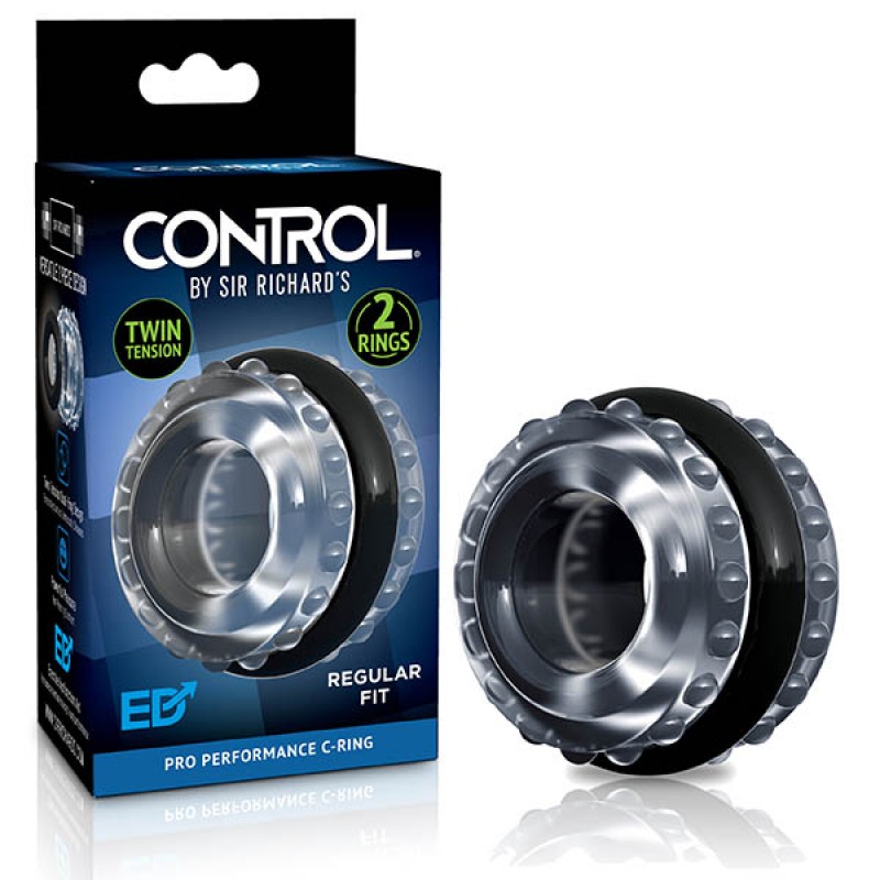Sir Richard's Control Pro Performance Advanced C-Ring - Clear/Black